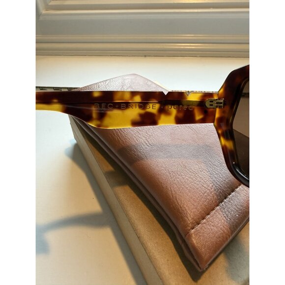 NWB Bec + Bridge x Pared Big Mamma Tortoiseshell Womens Sunglasses $195 [jb]